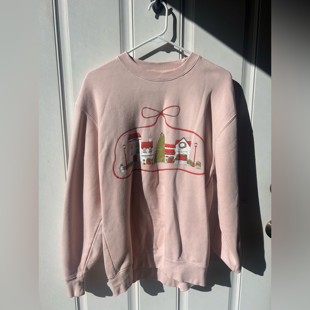 Pink Christmas Sweatshirt